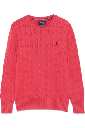 Ralph Lauren Maglione con lavorazione intrecciata