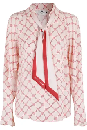 Elisabetta Franchi Blusa con dettaglio foulard