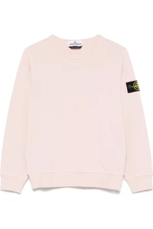 Stone Island Felpa con applicazione Compass
