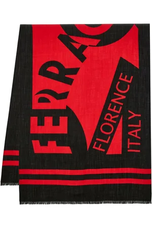 Salvatore Ferragamo Sciarpa con logo