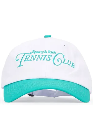 Sporty & Rich Cappello in cotone con ricamo