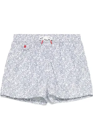 Kiton Costume da bagno a fiori