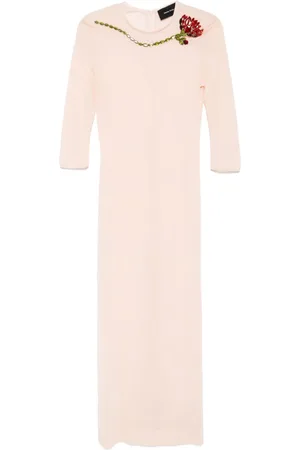 Simone Rocha Abito lungo in rete