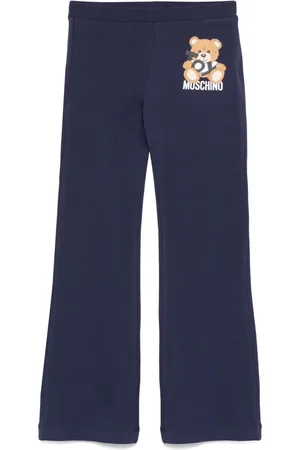 Moschino Pantaloni sportivi con stampa Leo Teddy