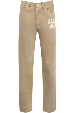 HUMAN MADE Pantaloni in pelle