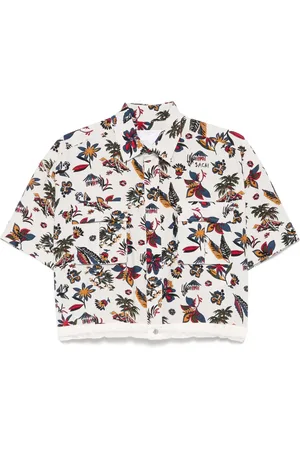 SACAI Camicia con stampa