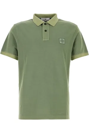 Stone Island Polo con applicazione logo