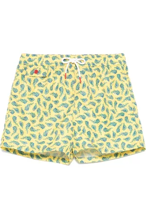 Kiton Costume da bagno con stampa paisley