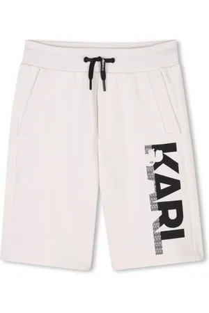 Karl Lagerfeld Shorts sportivi con stampa