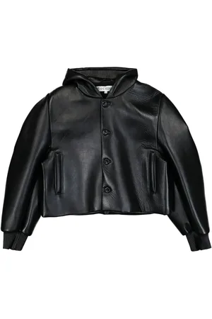 J.W.Anderson Giacca crop in pelle