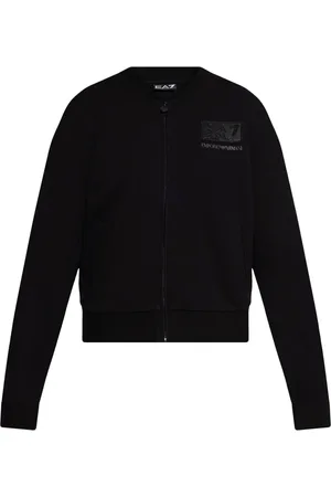 EA7 Cardigan lungo con logo