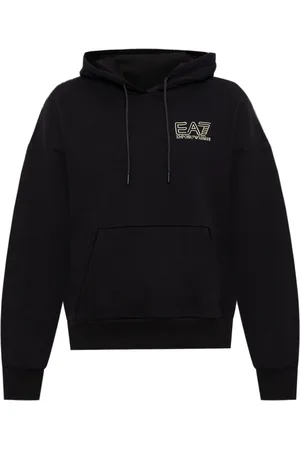 EA7 Felpa con cappuccio e logo
