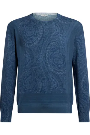 Etro Maglione con stampa paisley