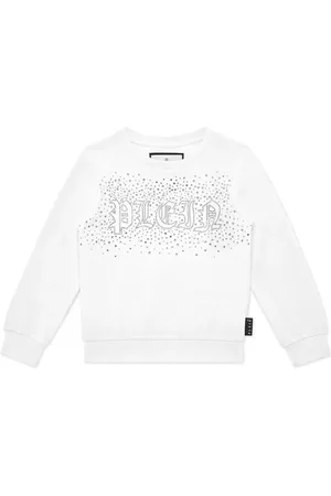 Philipp Plein Felpa con applicazione logo