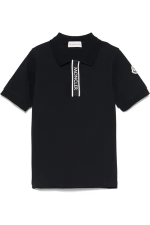 Moncler Polo in cotone con logo