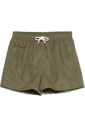 Kiton Costume da bagno con ricamo