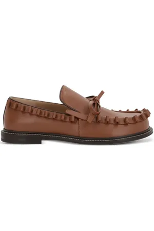 J.W.Anderson Mocassini in pelle con ruches