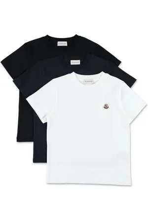 Moncler Set di 3 T-shirt con applicazione