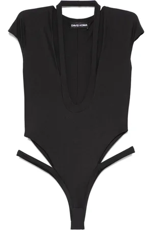 DAVID KOMA Costume intero con dettaglio cut-out