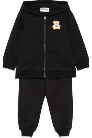 Moschino Tuta sportiva con applicazione Teddy Bear