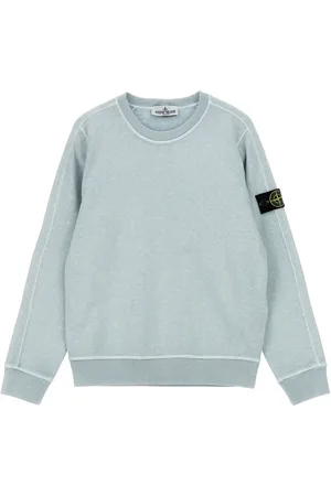 Stone Island Felpa con applicazione Compass