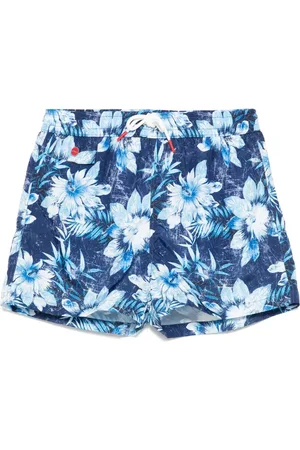 Kiton Costume da bagno a fiori