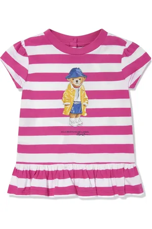 Ralph Lauren T-shirt con ricamo Polo Bear