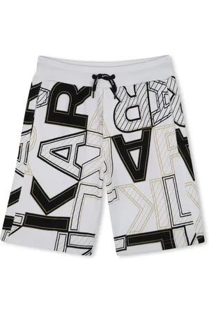 Karl Lagerfeld Shorts sportivi con stampa