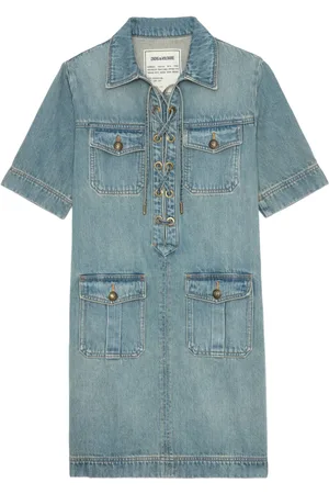 Zadig & Voltaire Abito corto denim