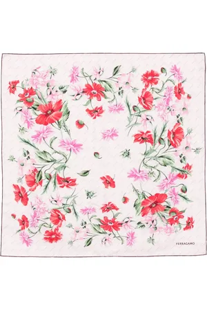 Salvatore Ferragamo Foulard con stampa a fiori