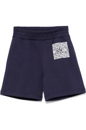 Moschino Shorts con logo goffrato