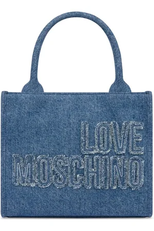 Moschino Borsa tote denim