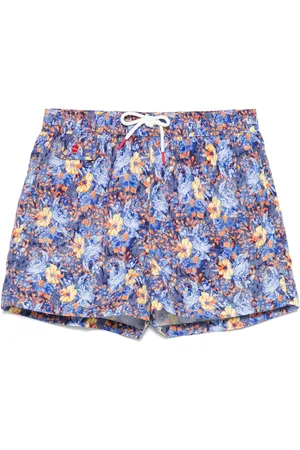 Kiton Costume da bagno a fiori