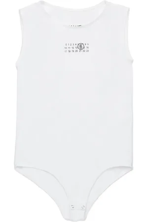 Maison Margiela Top con stampa Numbers