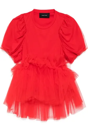 Simone Rocha T-shirt con maniche a palloncino