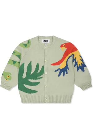 Molo Cardigan con stampa