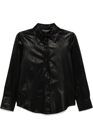 Cynthia Rowley Camicia in pelle