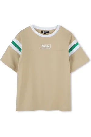DKNY T-shirt con dettaglio a righe