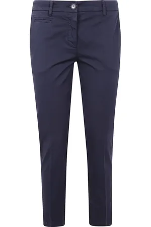 Twin-Set Pantaloni con placca logo