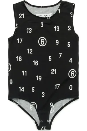 Maison Margiela Body con stampa numeri