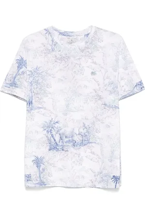 Etro T-shirt con stampa Jungle