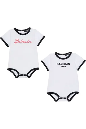 Balmain Set neonato con stampa