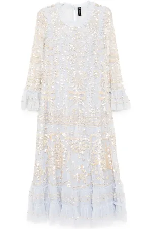 Needle & Thread Abito con paillettes
