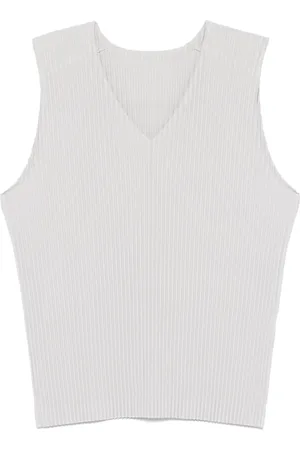 Issey Miyake Top plissettato