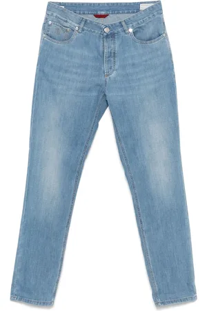 Brunello Cucinelli Jeans con risvolto