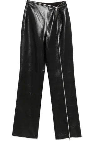 Nanushka Pantaloni con zip