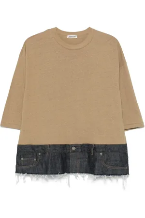 UNDERCOVER T-shirt con design a inserti