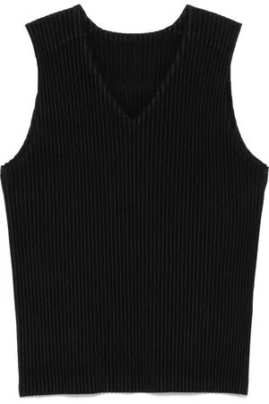 Issey Miyake Top plissettato