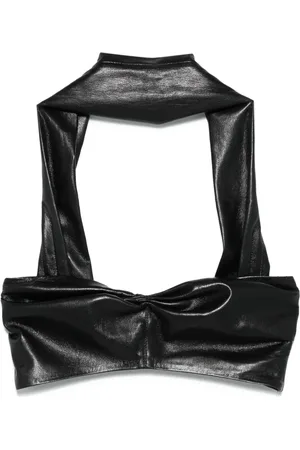 Nanushka Top smanicato