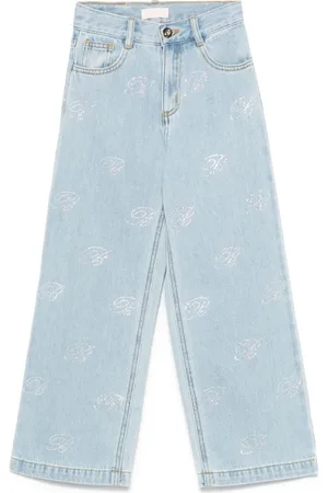 MISS BLUMARINE Jeans con logo